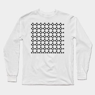 Square pattern Long Sleeve T-Shirt